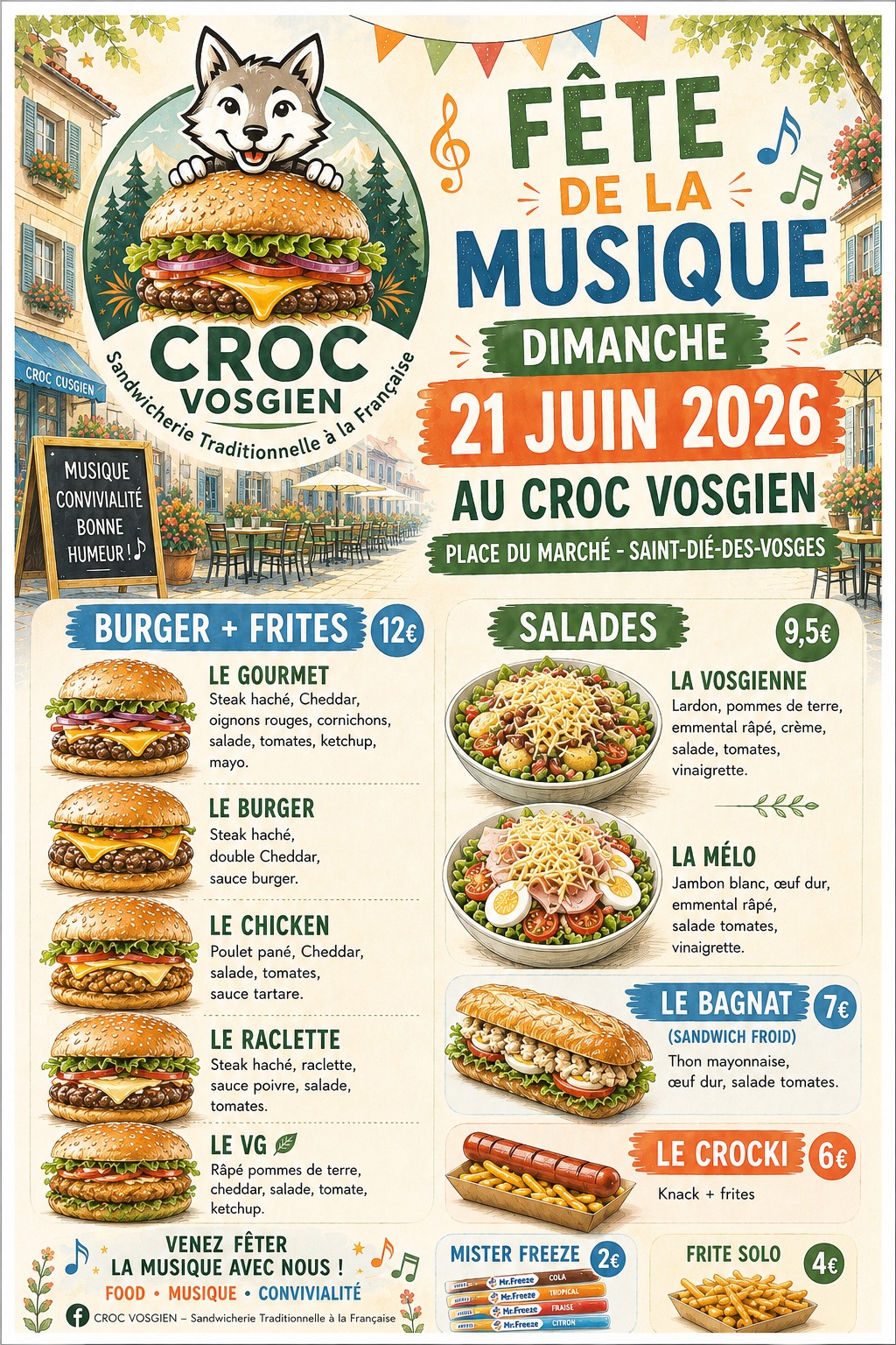 Affiche Fête de la Musique